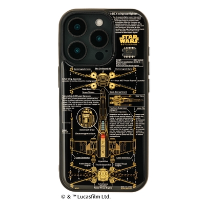 FLASH X-WING 基板アート iPhone 16Pro ケース