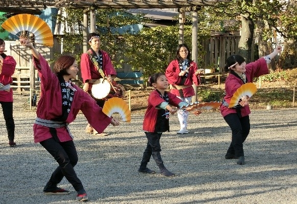 過去のすずめ踊りの様子