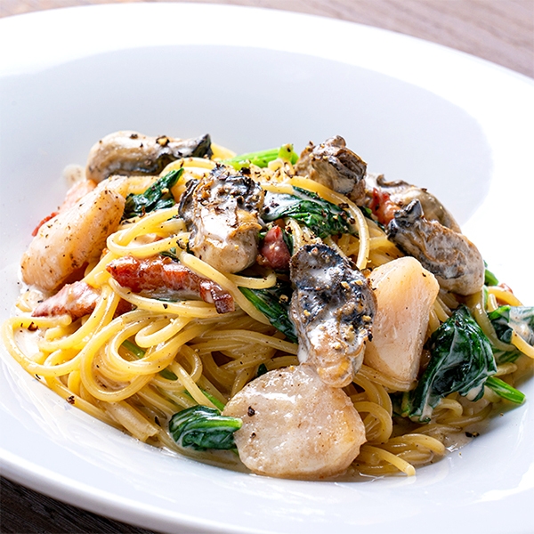 オホーツク海で獲れる旨味が濃い帆立も!