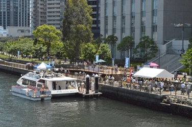 芝浦工業大学、豊洲運河でカフェ＆クルーズを行う 『夏の船カフェ』を6月30日から3日間開催