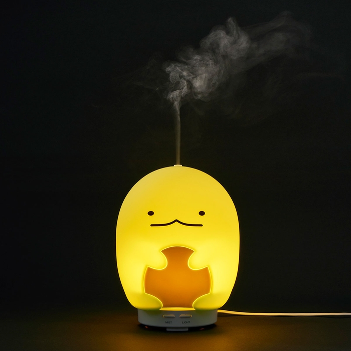 すみっコぐらし ルームライト加湿器 とかげ(加湿器兼ルームライト イメージ)