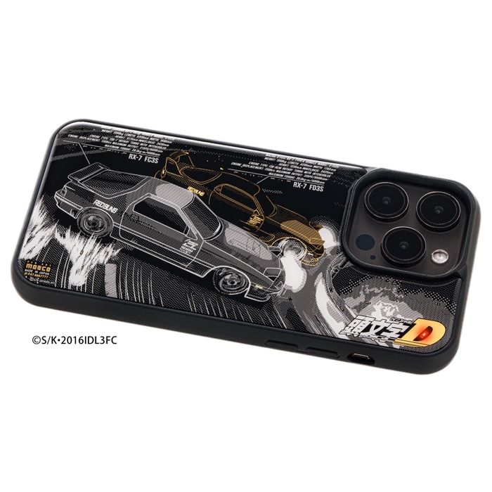 FLASH FC,FD 基板アートiPhone 15 Pro Maxケース ななめ