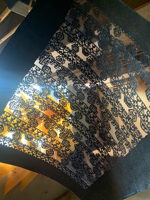 保管されている型紙見本　2