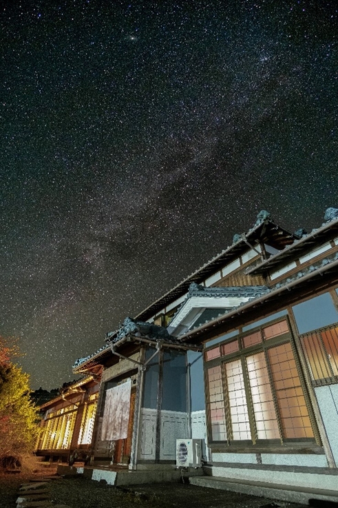 星と風の庭_満天の星空とともに