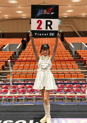 現役中学2年生・MIUさん(13歳)が 史上最年少ラウンドガールとして再び登場！ 「WLD Vol.4」後楽園ホールで堂々のパフォーマンス