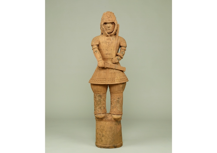 国宝「埴輪 挂甲の武人」 群馬県太田市飯塚町出土 古墳時代・6世紀