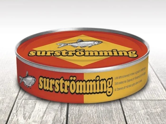 「シュールストレミング(にしんの缶詰)」