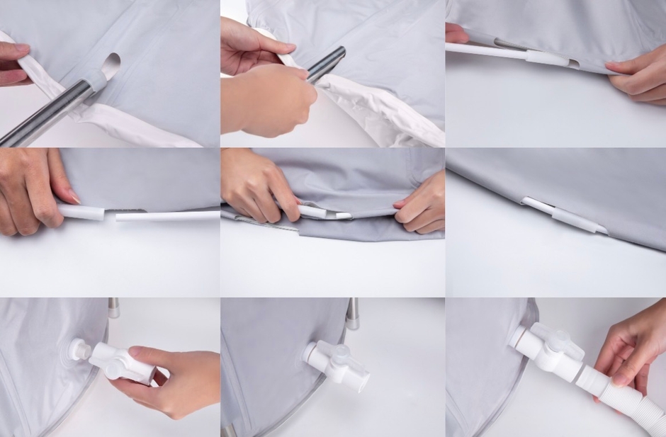 たためる水風呂＆サウナポンチョ 12