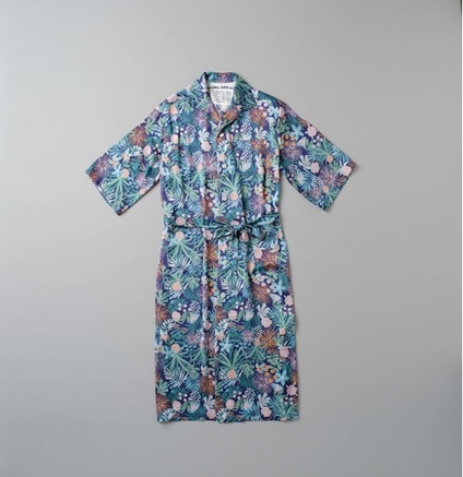 アロハシャツ ガウン(キム・シエルベックデザイン)
