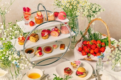 Strawberry & Botanical Afternoon Tea ~いちごとハーブが香る、みずみずしい春~