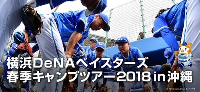 クライマックスシリーズを制覇した選手たちを間近で見られる！ 「横浜DeNAベイスターズ春季キャンプツアー2018 in沖縄」を販売開始