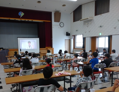 8月2日 青森県五所川原市内児童クラブ