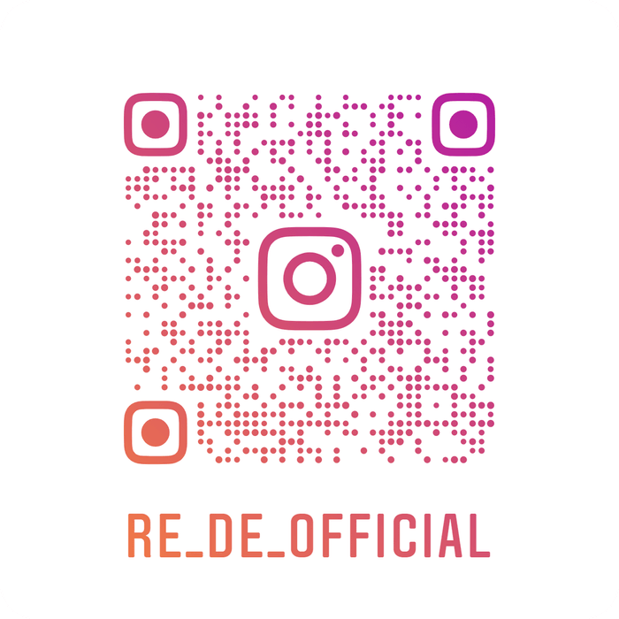 Re・De(リデ)公式 Instagram QRコード