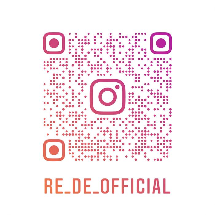 Re・De（リデ）公式 Instagram QRコード