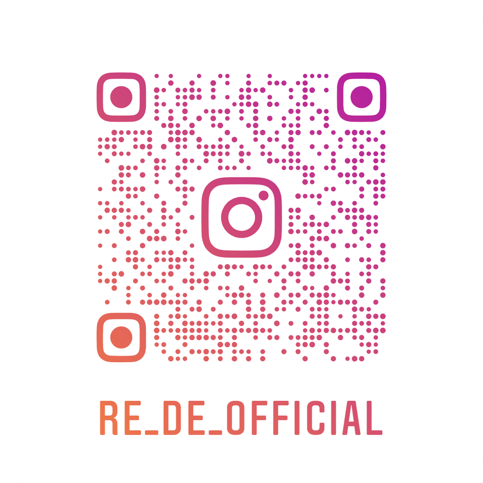 Re・De(リデ)公式 Instagram QRコード