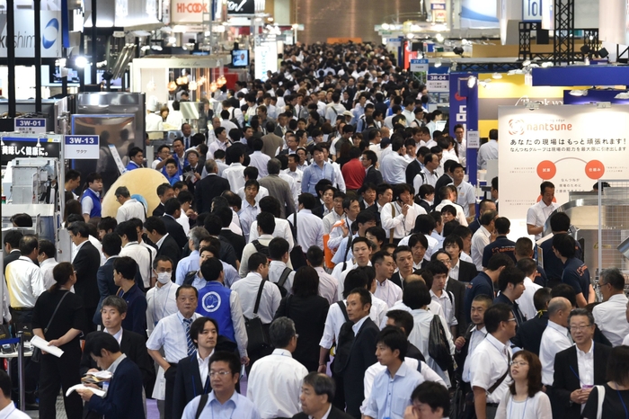 昨年の展示会場内の様子