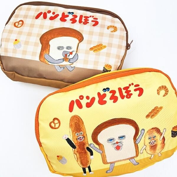 パンどろぼうの折り畳みバッグ