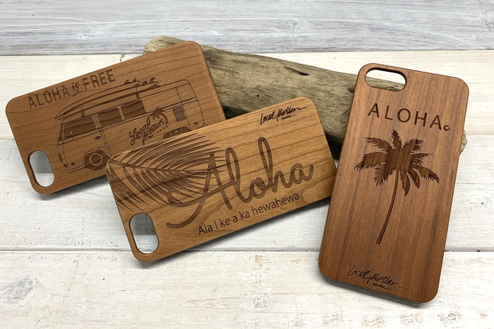 WOOD iPhoneケース　￥3&#44;520(ローカルモーションハワイ)