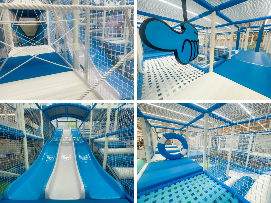 夢中になるアスレチック