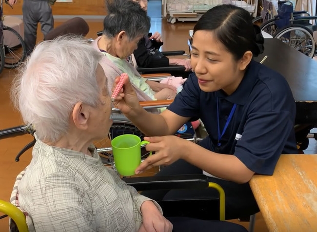 介護現場のミャンマー人