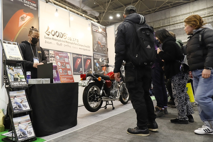 会場では多くのSRファンから注目の的に