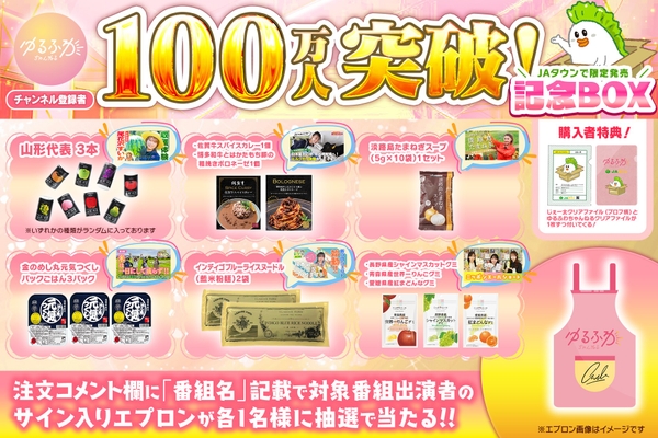 ゆるふわちゃんねる登録者100万人達成記念ＢＯＸ