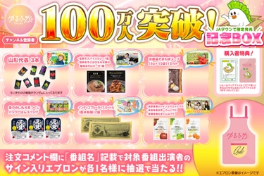ＪＡ全農グループのＹｏｕＴｕｂｅ「ゆるふわちゃんねる」が 登録者数１００万人突破！ＪＡタウンで記念ＢＯＸを限定販売！ ～様々なテーマで食と農の魅力を伝える～