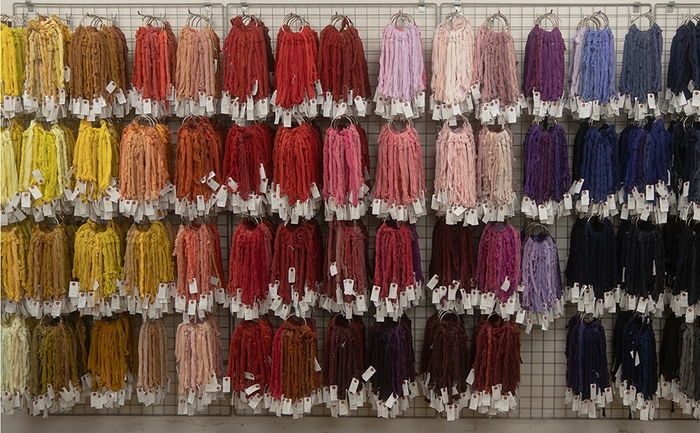 播州織に使用される糸