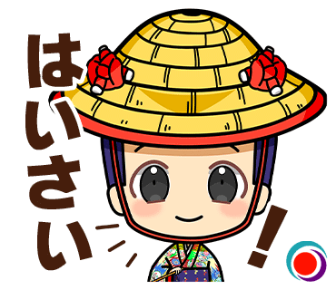 組踊LINEスタンプ(はいさい!)