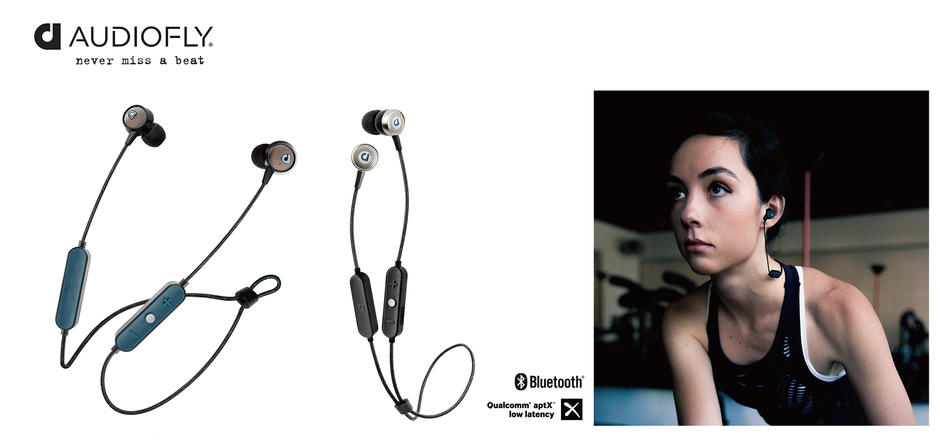 Audiofly ワイヤレス・イヤホン『AF56W』と『AF45W』/使用イメージ