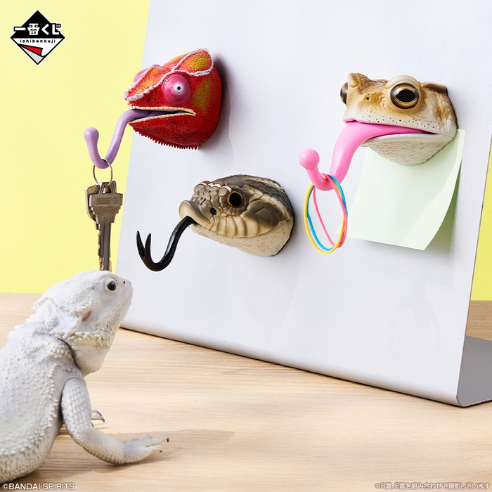 E賞:レプタイルズヘッドマグネット(イメージ2)