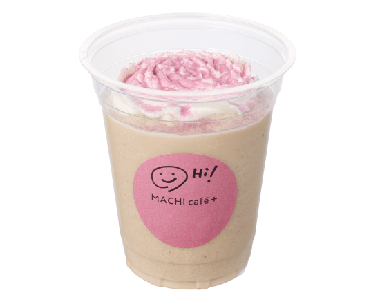 桜ラテスムージーホイップあり