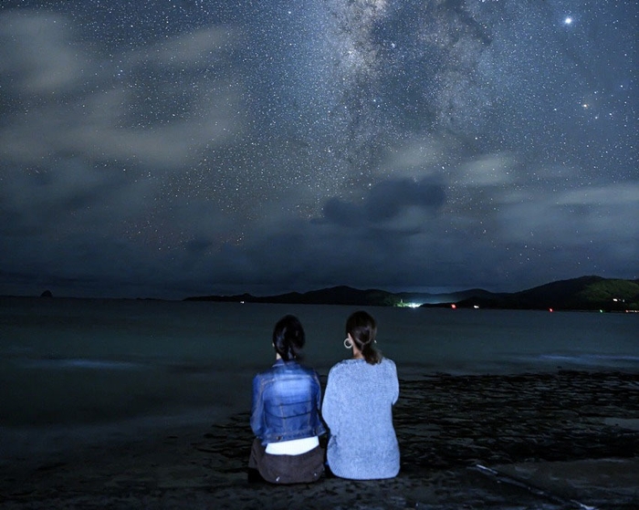 夜空と一体になる星空撮影