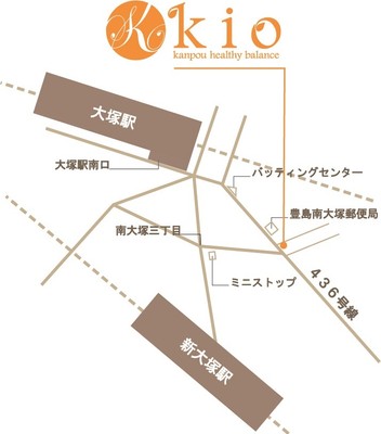 氣生薬局 地図