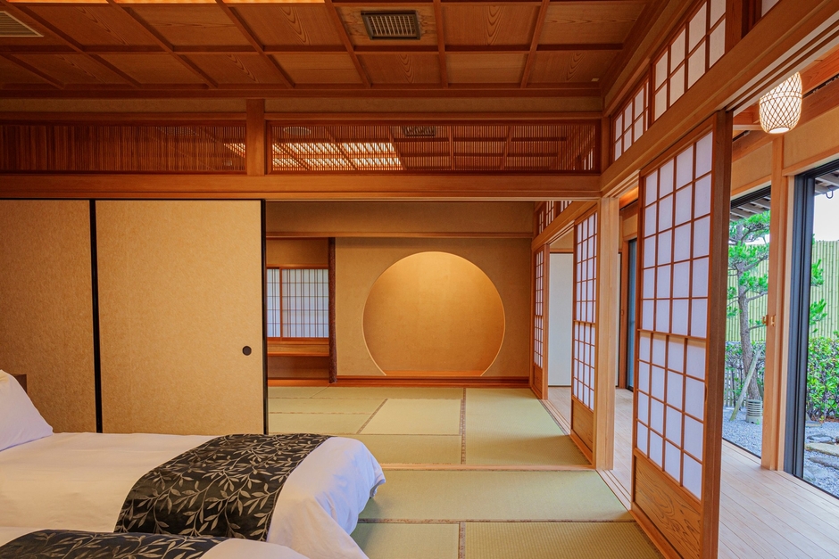 ▲離れ 温泉露天風呂付