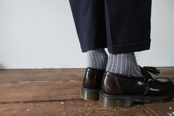 紳士ドレス ヘリンボーン