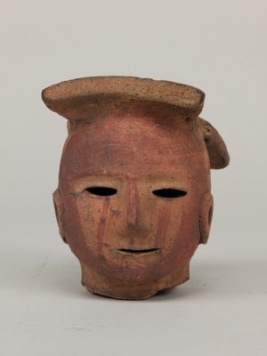 埴輪 女子頭部 古墳時代・6世紀 群馬県前橋市田口町出土 東京国立博物館蔵