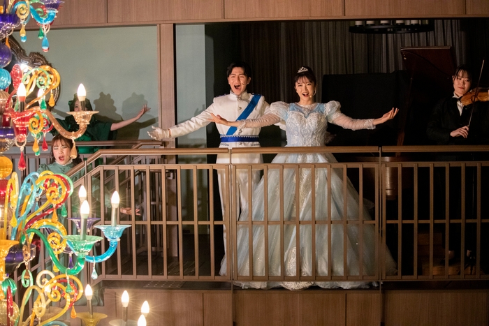 ▲ミュージカルオペラ『シンデレラ』の一幕