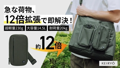 日本初※！ポーチがクロスボディバッグに　 ショルダーバッグがバックパックに！ 「Makuake」にて4月中旬にプロジェクト開始予定