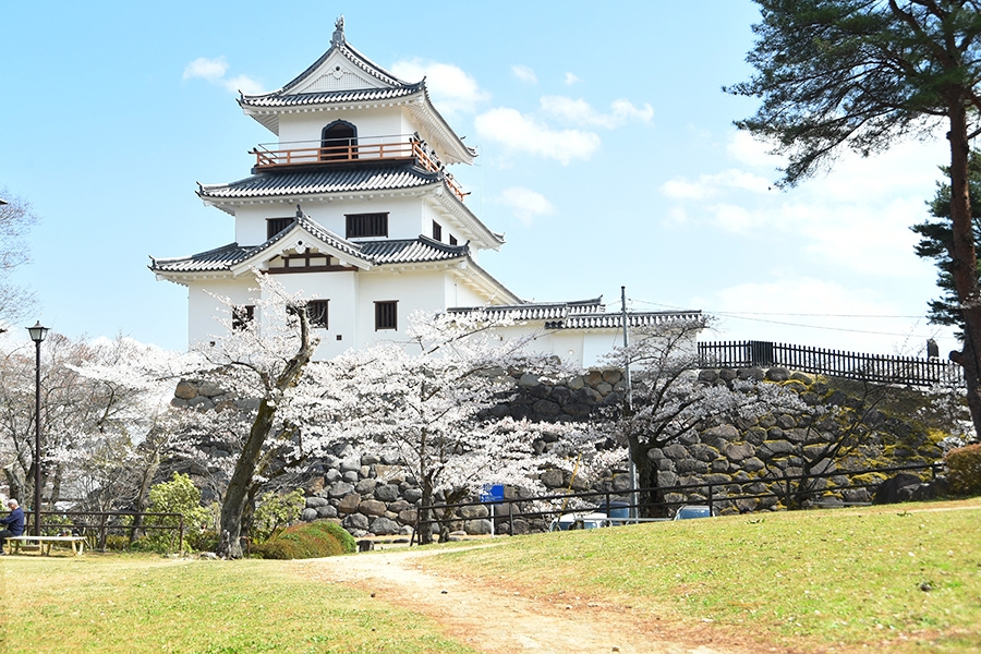 片倉家の白石城