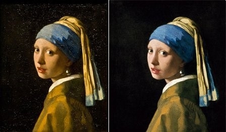 左：原画／右：当時の色彩を再現したリ・クリエイト