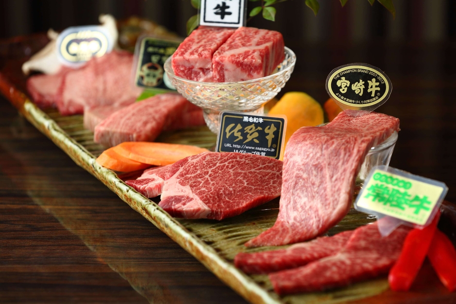 6周年限定 銘柄牛盛り合わせ