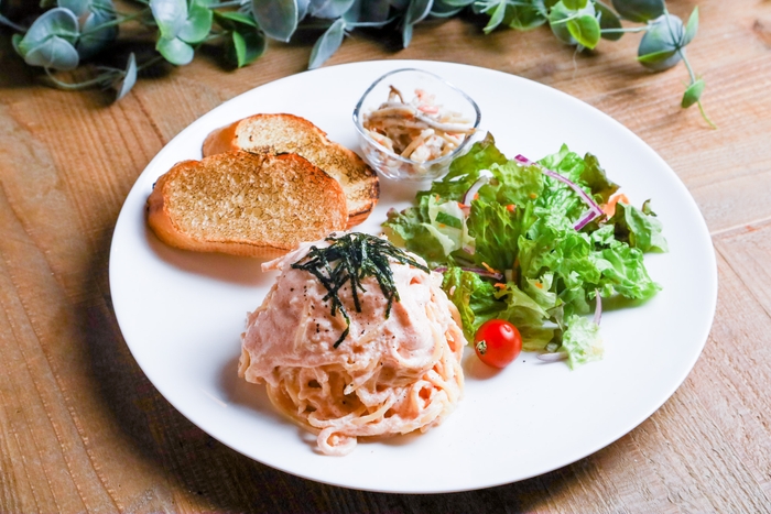 明太子クリーム生パスタ