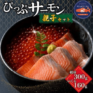 ぴっぷサーモン 親子セット