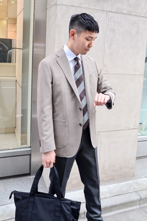 <外出・出張用> テーラードジャケット