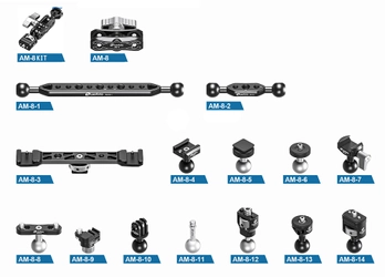 Leofoto(レオフォト)、カメラ周辺機器の自由な設置を実現する 『AM-8 カスタムマジックアームシリーズ』を10月30日に発売