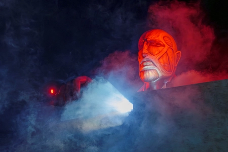 大人気ダークファンタジーの世界が淡路島に！オープンまで、あと1日！
TVアニメ『進撃の巨人』×ニジゲンノモリ コラボイベント