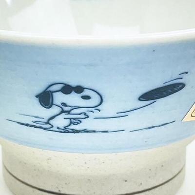 スヌーピーの茶碗