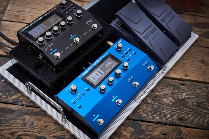 『GM-800』 ペダルボード設置イメージ