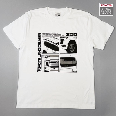 2401TY01-19 LAND CRUISER 300プリントTEE